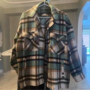 Zara Checkered Jacket
